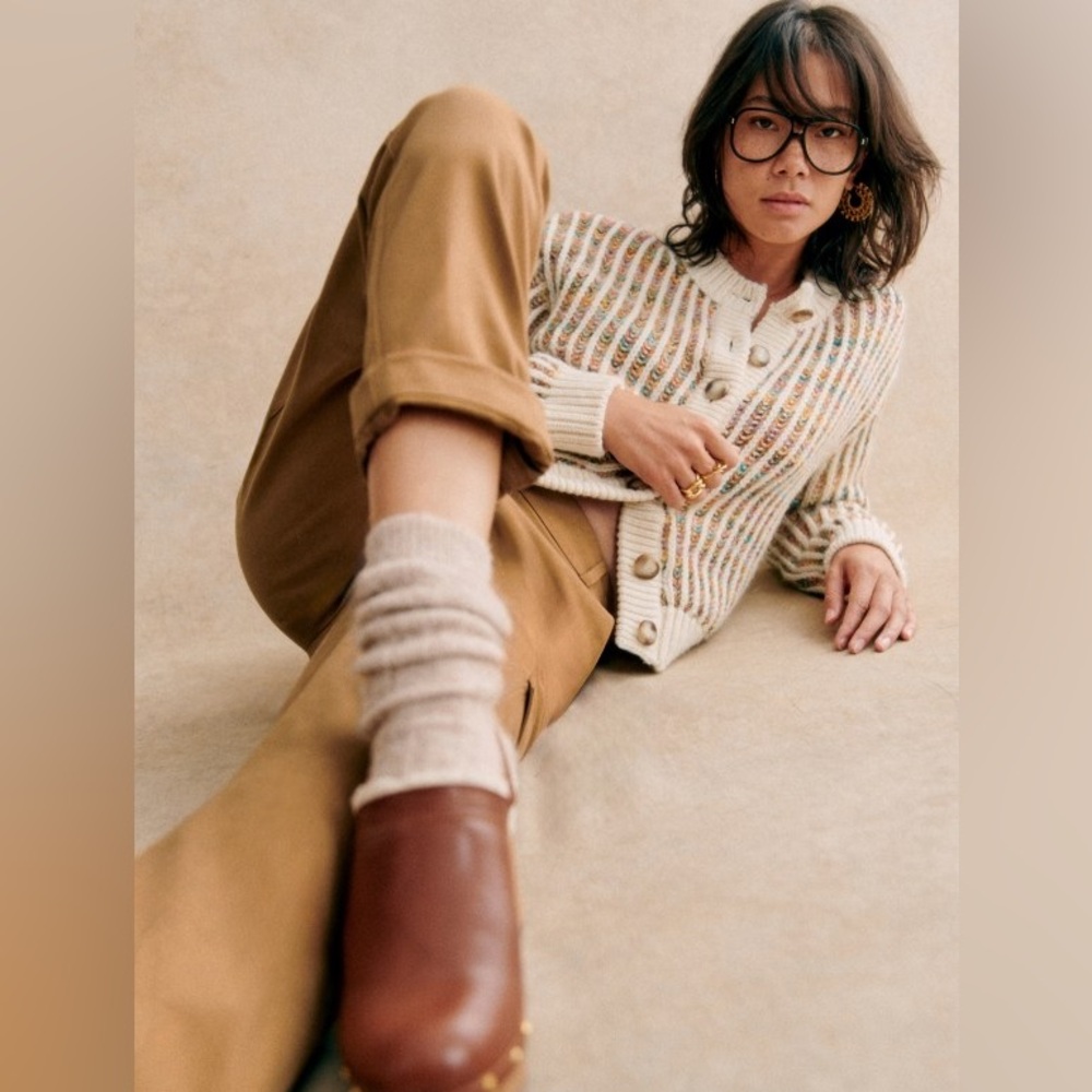 Sezane Randy Cardigan - Multicoloured (Size Medium)